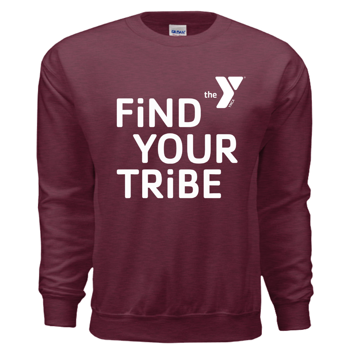 Heather Sport Dark Maroon - FRONT