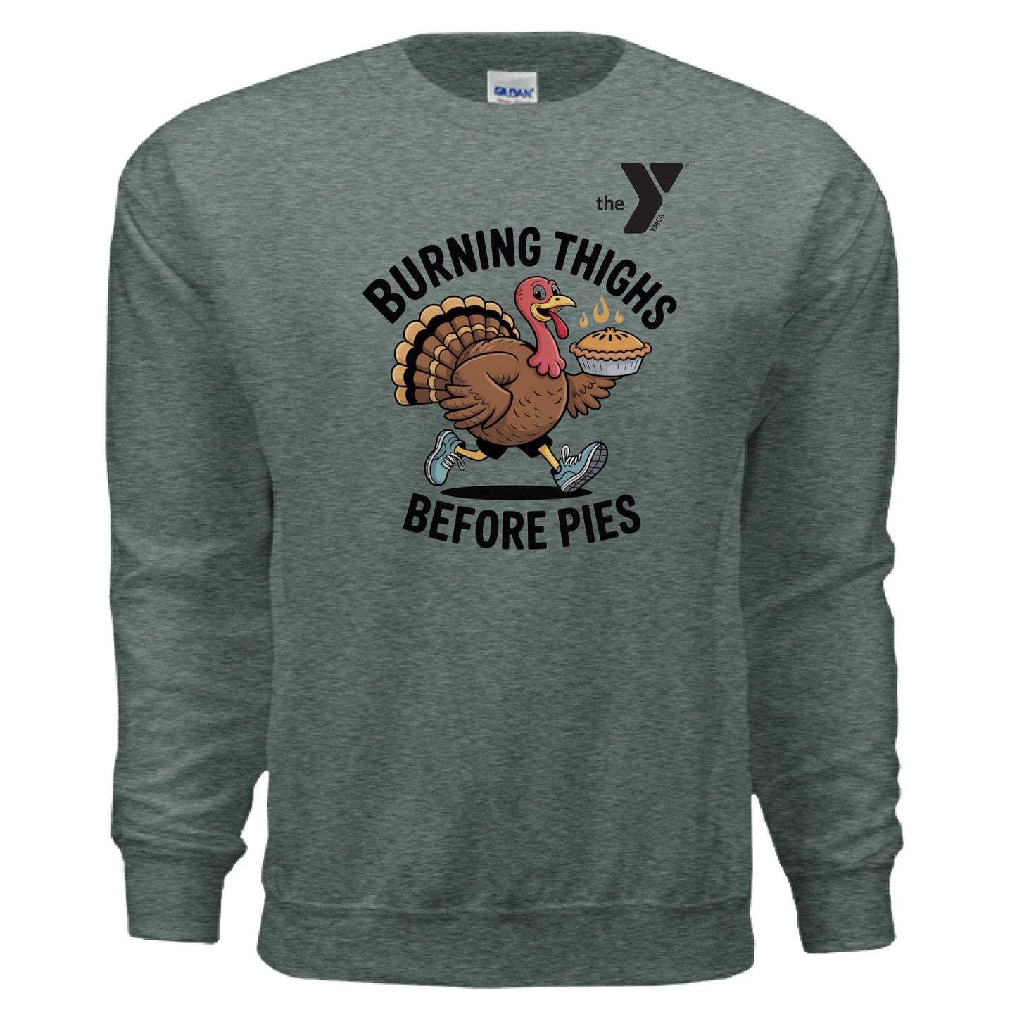 HEATHER SPORT DARK GREEN - FRONT