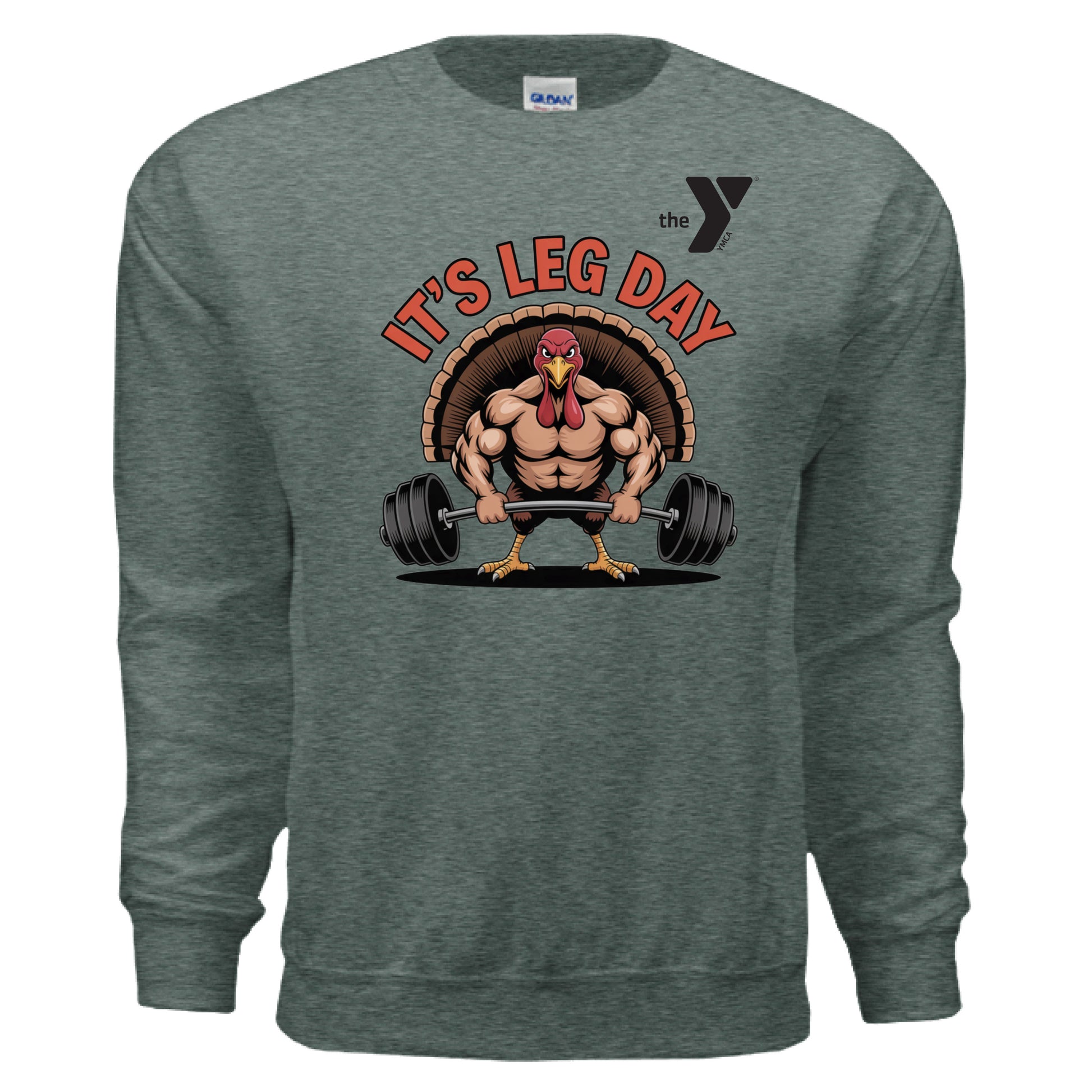 HEATHER SPORT DARK GREEN - FRONT