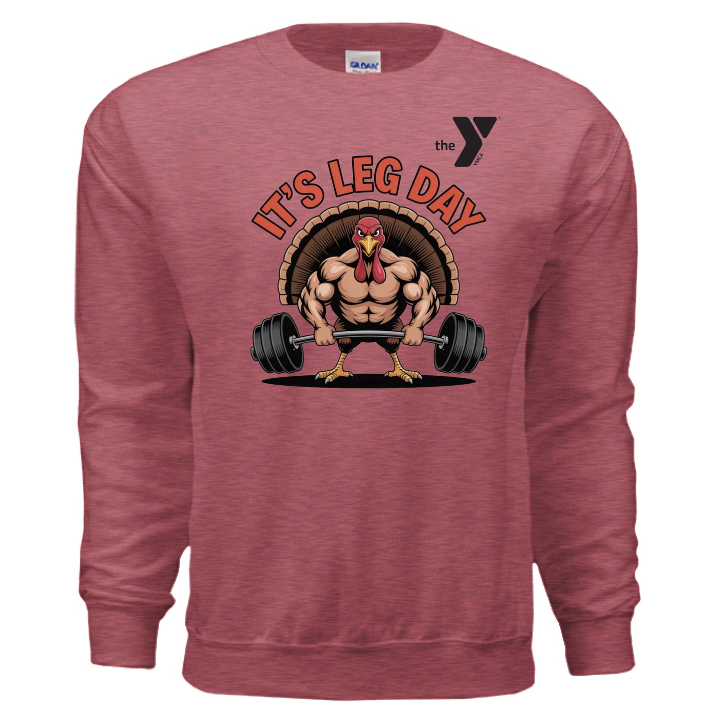 Heather Sport Scarlet Red - FRONT