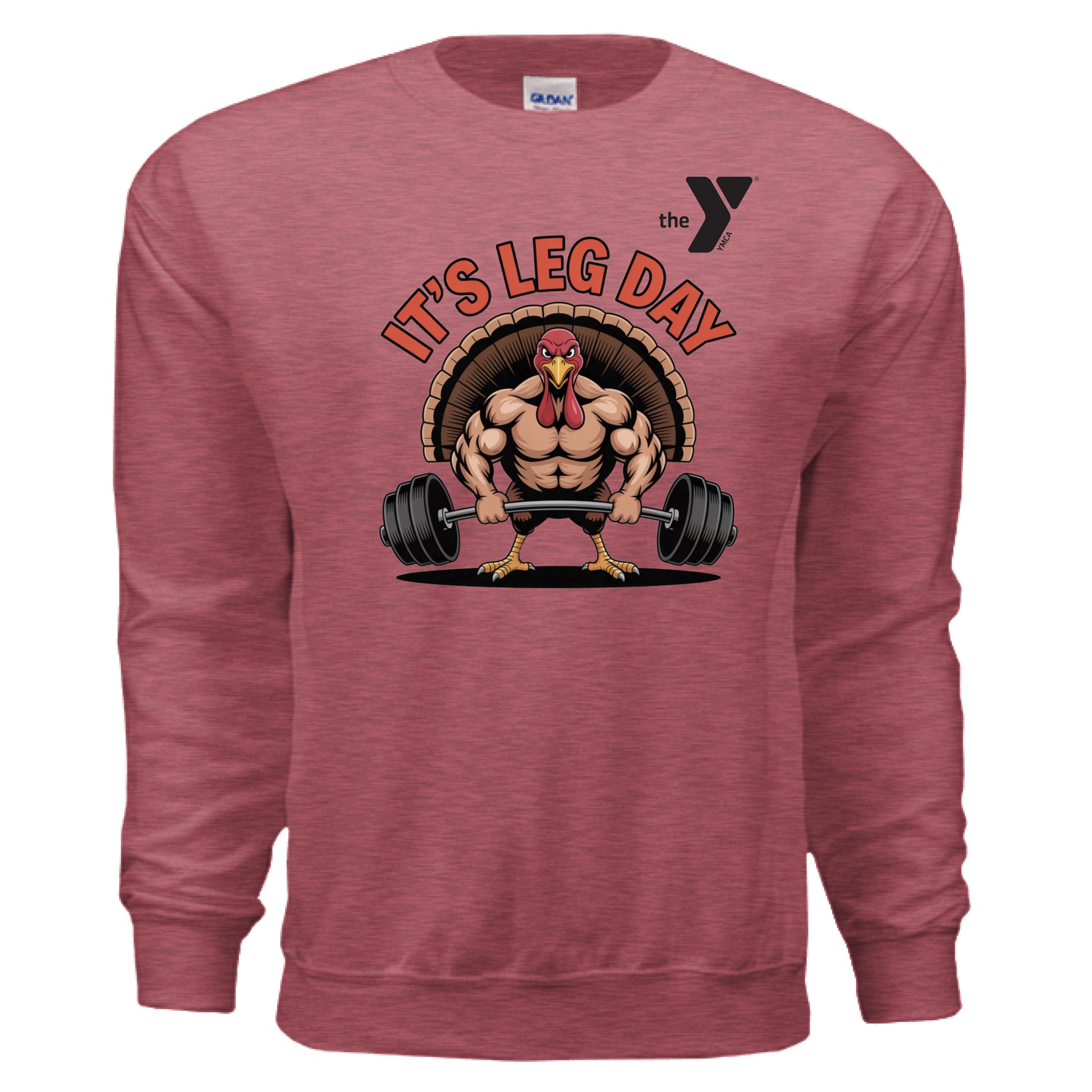 Heather Sport Scarlet Red - FRONT