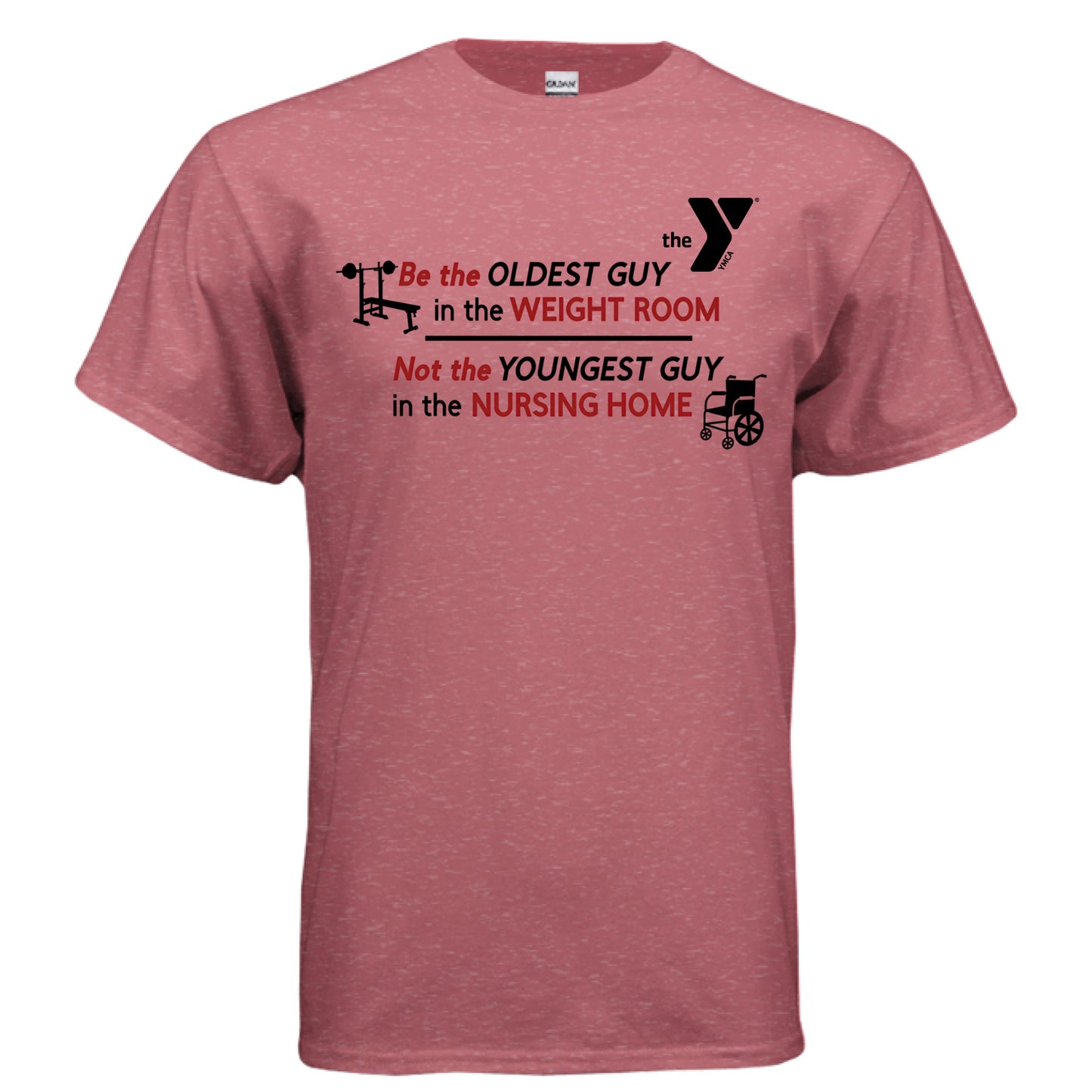 Heather Sport Scarlet Red - FRONT