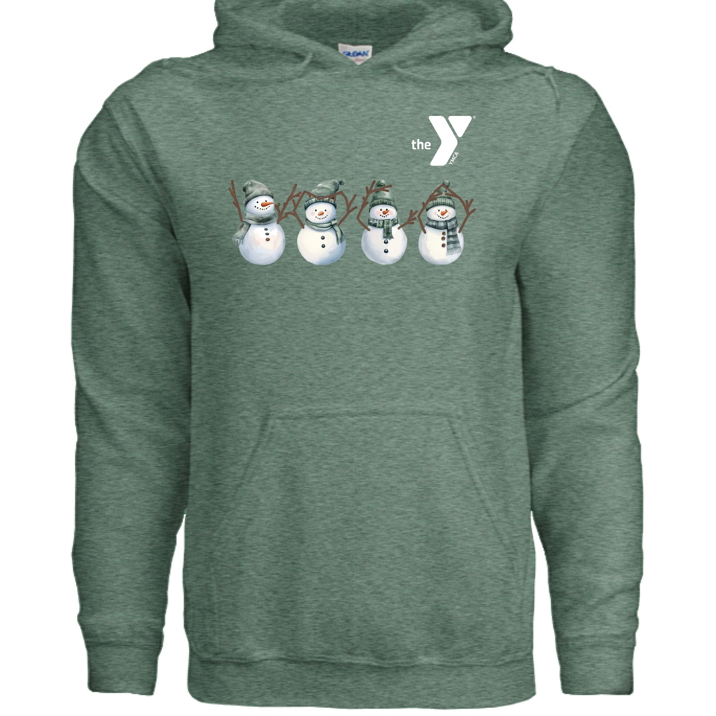 Heather Sport Dark Green - FRONT